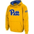 thumbnail image 2 of Youth Colosseum  Gold Pitt Panthers Big Logo Pullover Hoodie, 2 of 3