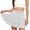 #1White, variant on MYAOYI Skirts for Women Pleated Ruffle Skirt Color Casual Elastic Waist Loose
