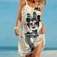 thumbnail image 4 of Vestido de verano de Disney para mujer, ropa de mujer de talla grande, vestido de playa para mujer, vestido de verano de Mickey Mouse para mujer, 4 of 4