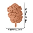 thumbnail image 3 of SIfdSeng My Items Bird Bath Plate Decorative Purification Plate with Support Points Natural All Weather Water Suitable for Outdoor Bird Bath Tubs and Bowls Multiple Choices, 3 of 6