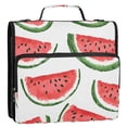 thumbnail image 5 of FORMRS Zipper Binder with Shoulder Strap 2-inch Ring 500 Sheet Capacity File Bag, Cute Watermelon, 5 of 5