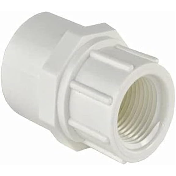 Charlotte Pipe PVC Adapter SCH40 - 3/4 in. Slip x 1/2 in. FPT - Multicolor