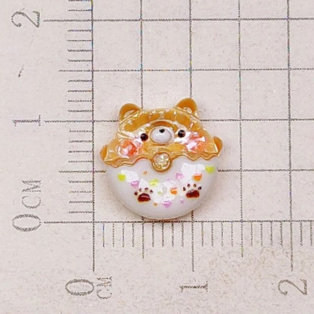 Accesorios de decoración para álbum de recortes de resina, horquilla para boda, oso de dibujos animados, conejo, Donut, 10 piezas