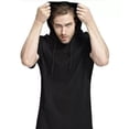 thumbnail image 1 of Sudadera Manga Corta Hoodie Cangurera Gorro, 1 of 4