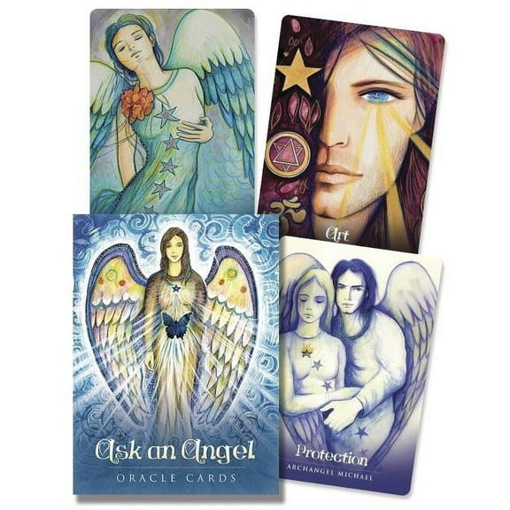 Ask an Angel Oracle Cards, (Hardcover)