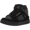 DC boys Pure High-top Wnt Skate Shoe, Black Camouflage, 4.5 Big Kid US