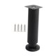thumbnail image 5 of Patas de acero inoxidable para muebles, soporte para sofá cama, fácil instalación, patas de armario para silla, cama, mesa de centro y armario 200MM, 5 of 9