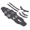 thumbnail image 1 of Placa De Chasis Inferior RC, Diseño Hueco Rígido Flexible RC Drift Racing Chasis Fácil De Instalar Reemplazo Para 1/10 RC Drift Cars ANGGREK No, 1 of 7