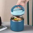 thumbnail image 2 of 1L Insulation Thermo Thermal Lunch Box Food Container Hot Warmer Stainless Steel, 2 of 10