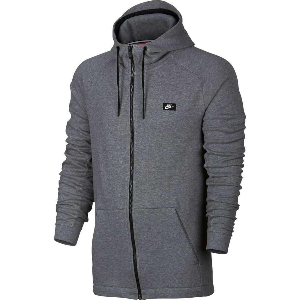 Nike - Nike Sportswear Modern Men's Hoodie Carbon Heather Grey/Black ...