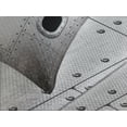 thumbnail image 4 of Ambesonne Vintage Airplane Quilted Bedspread Set 3 Pcs, Windows Detail, King Size, Grey Black, 4 of 5