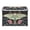 Beautiful Moth, variant on Large Fliplid Foldable Storage Bin Boxes Cubes Baskets with 2 Handles for Clothes Books 16.5x12.6x11.8 Inch Cute Frogs on Lily Pads