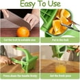 thumbnail image 5 of Cubiccredit Manual Juice Squeezer, Portable Lemon Press, New Heavy Duty Fruit Press With Grip, Multifunctional Kitchen Tool For Lime, Cirtus, Orange, Watermelon, Efficient Juice Extraction (2pcs), 5 of 8