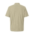 thumbnail image 4 of Havenx Mens Polo Shirts Short Sleeve Quick Dry Performance Shirt Collared 3 Buttons Moisture Wicking Golf Polos Casual Stylish Lightweight Athletic Golf Work Clothes,Coffee XL, 4 of 6