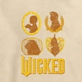 thumbnail image 2 of Wicked: Part 2 -  Dorthy And Friends Logo - Men's Long Sleeve Crew Fleece Sweatshirt, 2 of 4