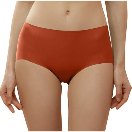 Erwazi Women s Seamless Hipster No Show Invisible Ice Silk Stretch Underwears Pack Bikini Underwear Panty