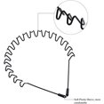 thumbnail image 5 of Metal Headband Set - 9 Pieces Elastic Wavy Spring Wave Non-Slip Sports Hair Hoop for Men and Women (Black), 5 of 5
