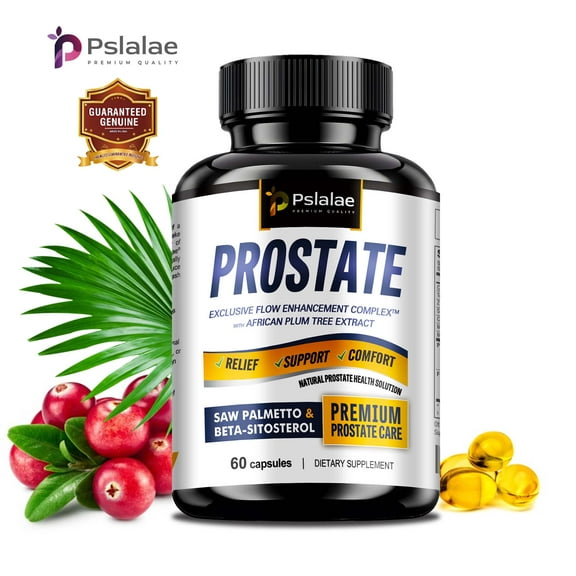 Prostate - Saw Palmetto - Reduce Frequent Urination, Prostate, Urinary Tract Health - 60 Capsules