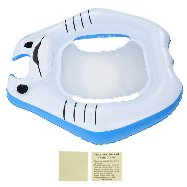 Flotador de piscina inflable de PVC, silla de piscina portátil para adultos, salón, regalo de cumpleaños para parque acuático