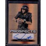 2024 Leaf Electrum Prospects Sam Leavitt #PA-SL1 54/59 Auto Football Card Arizona State Sun Devils NCAA Autographed Football Trading Card