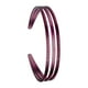 thumbnail image 3 of Diadema de tres filas para niñas y mujeres, ideal para bodas, fiestas y diseño hueco. Rojo, 3 of 9
