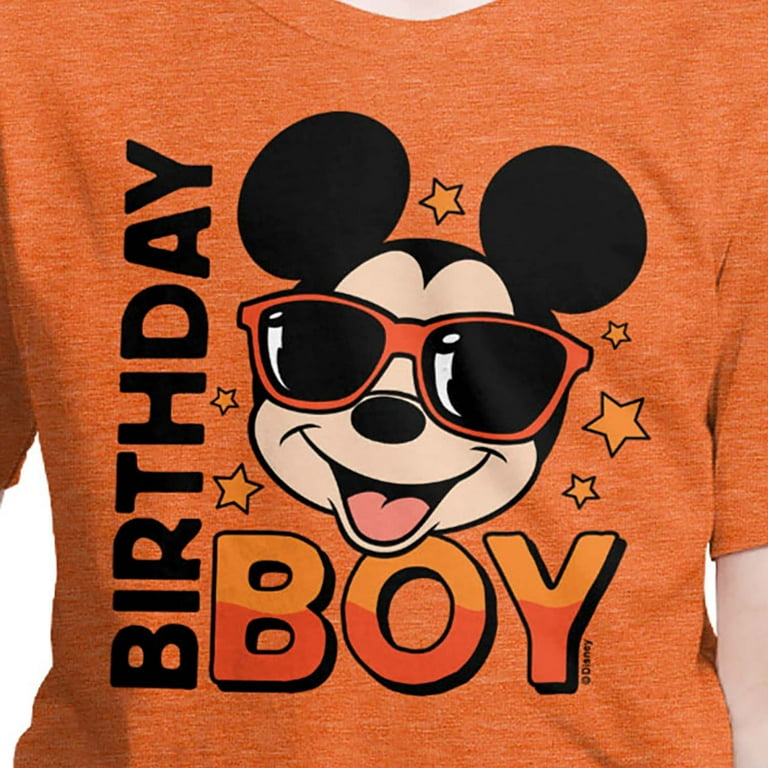 mickey mouse birthday boy t shirt