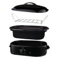 Oster 18Quart Roaster Oven with SelfBasting Lid, Black