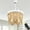 White, variant on Bella Depot 42 Inches Bohemian Retractable Ceiling Fan with Light and Remote Control, 6-speed Reversible Chandelier