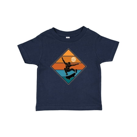 

Inktastic Skateboarding Retro Skater Gift Baby Boy T-Shirt