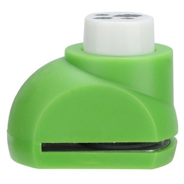 Perforatrice à Feuilles, Compacte Portable Professionnelle Structure Stable Solide Robuste Perforatrice à Papier Sûre ABS pour Activité de Jeu pour Maison École pour Enfants Enfant Feuille de Chêne