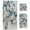 Stunning Tree, variant on 3 Piece Bath Towels Set Bath Towel, Hand Towel and Face Towel for Bathroom, Gym, Hotel Flowers and Butterflies Flying