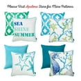 thumbnail image 5 of Set of 4 18" Sea Shine Summer Throw Pillow Cover in Multicolor, 5 of 5