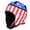 American Flag, variant on TUOYR New Kid Youth Lightweight Soft Padded Helmet Velcro Headgear for Football, Rugby, Lacrosse, Coverage with Thick Padding for Safe Head Protection During Training & Games, Ideal for Goalkeepers