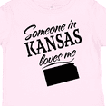 thumbnail image 4 of Inktastic Someone in Kansas Loves Me Boys or Girls Toddler T-Shirt, 4 of 5