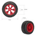 thumbnail image 3 of Neumáticos de coche RC de 110 mm, 4 piezas hexagonales de 12 mm para 1/12, 3 of 8