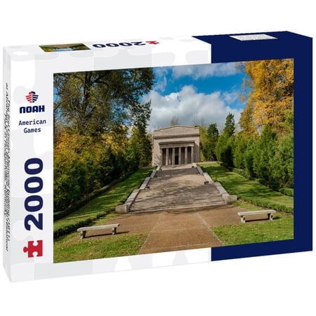 Noah Jigsaw Puzzle The first Lincoln Memorial building (1911) at Abraham Lincoln Birthplace National Historical Park in Hodgenville, Kentucky 2000 pieces