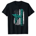 thumbnail image 1 of AALJY Medical Assistant - USA American Flag Healthcare Worker CMA T-Shirt, 1 of 1