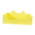 thumbnail image 2 of Kuntesetty Cat Litter Box Funny Open Cats Litter Box Tray for Indoor Cats Small Animals Yellow, 2 of 9