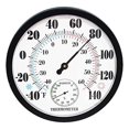 thumbnail image 1 of Hongchun Indoor Outdoor Thermometer Hygrometer Large Wall Decor, 1 of 5
