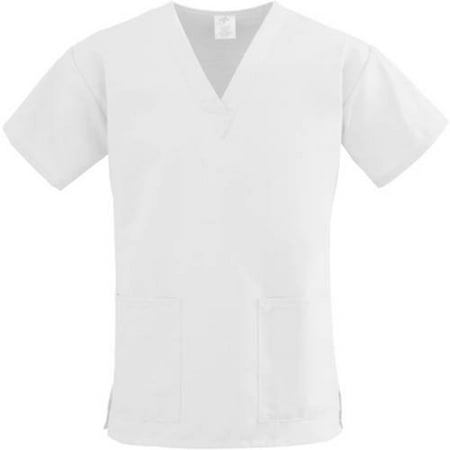 

Unisex ComfortEase Ladies V-Neck Two-Pocket Scrub Top
