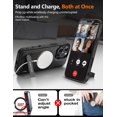 thumbnail image 2 of Funda de piel magnética WTCASE con soporte para iPhone 16 Pro Max, 2 of 6