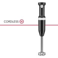 thumbnail image 2 of KitchenAid Cordless Variable Speed Hand Blender - KHBBV53, Matte Black, 2 of 5