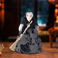 thumbnail image 4 of Halloween Decor Handmade Kitchen Witch Doll, Vintage Cloth Folk Art Figurine, Kitchen Witch Home Decor, Whimsical Halloween Tabletop Ornament, Unique Gift for Cooking Lovers Mom or Friend Style A, 4 of 6