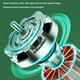thumbnail image 1 of Ventilador eléctrico pequeño de escritorio con cabezal giratorio 360, ventilador de techo colgante de 3 velocidades, 1 of 9