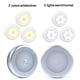 thumbnail image 5 of Sensor automático 6 LED Luz nocturna Detector inalámbrico Lámpara de pared Luz Encendido / apagado automático Armario Luz de energía de la batería kenally JJ12865-01B, 5 of 7
