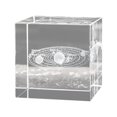 thumbnail image 4 of Crystal Carved With, System, Clouds, Heart-Shaped Desktop, Creative Gift Ornaments, 4 of 9
