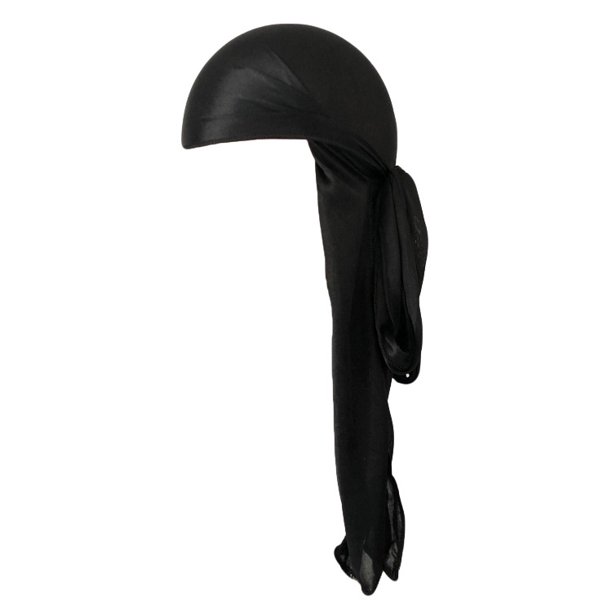 Gorro de tortuga con cola larga y tejido de punto elástico, gorro pirata con nudo