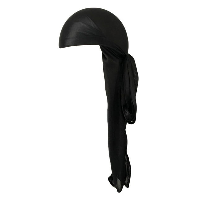 Gorro de tortuga con cola larga y tejido de punto elástico, gorro pirata con nudo