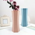 thumbnail image 1 of Flower Vase Nordic Style Shatterproof Geometric Flower Arrangement Desktop Floral Vase for Office, 1 of 7