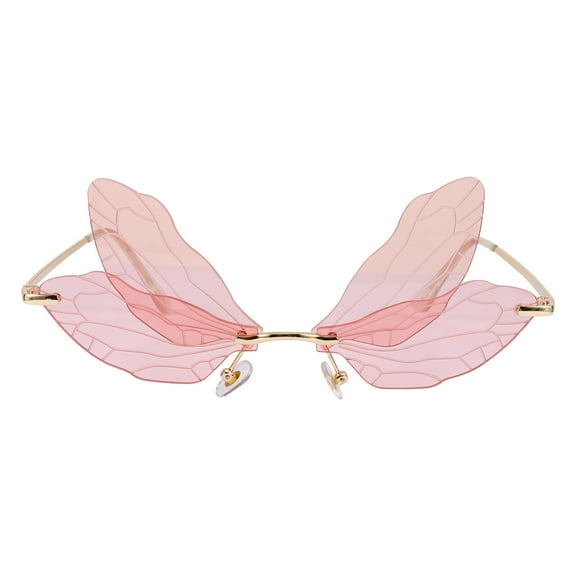 ORDDIART Dragonfly Glasses PC UV Protection Photographing 2Pack 5.5X2.4X0.6In